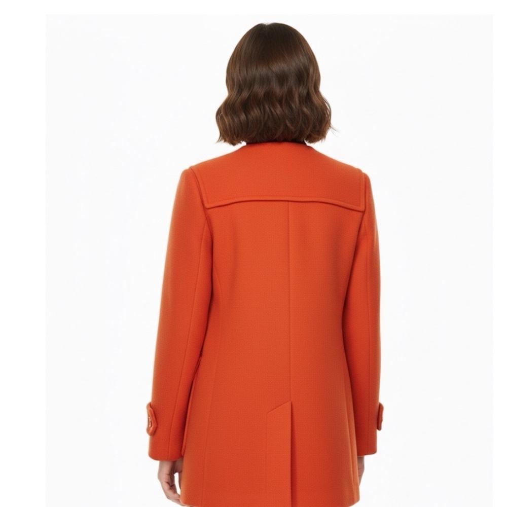 Sandro Paris Wool Duffle Coat/Jacket with Flaw - Picture 2 of 16